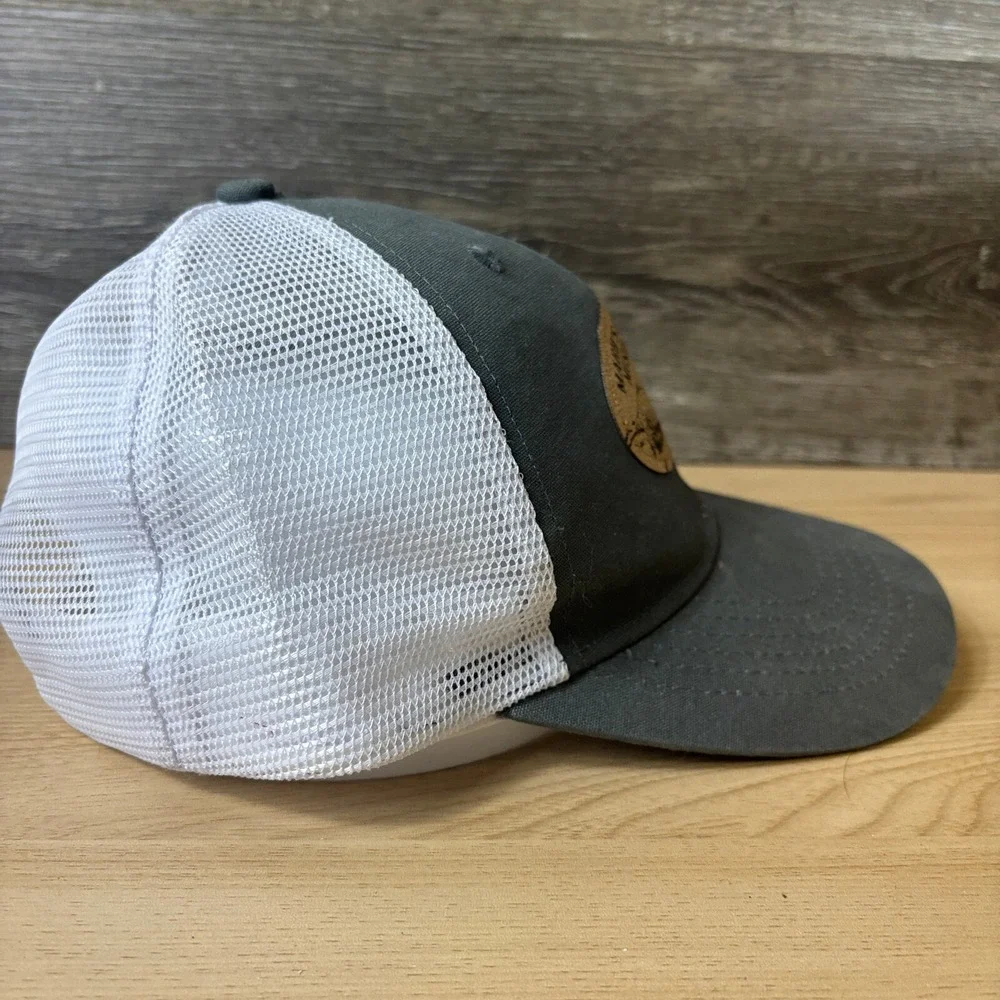 Marhs Free Museum Hat Cap Snap Back Gray Long Beach Washington‎ Adjustable